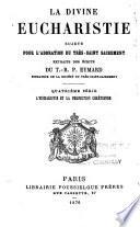 La divine Eucharistie