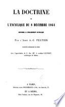 La Doctrine de l'encyclique du 8 décembre 1864 conforme à l'enseignement catholique