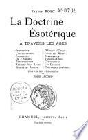 La doctrine ésotérique à travers les âges