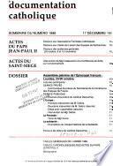 La Documentation catholique