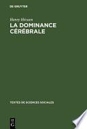 La dominance cérébrale