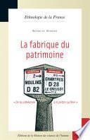 La Fabrique du patrimoine