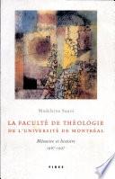 La Faculté de théologie de l'Université de Montréal