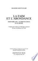 La faim et l'abondance