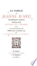 La famille de Jeanne d'Arc