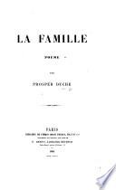 La Famille. Poëme