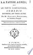 La fausse Agnés, ou, le poete campagnard ...