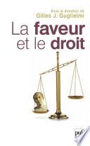 La faveur et le droit