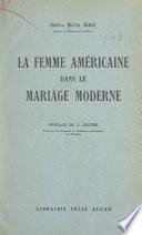 La femme américaine dans le mariage moderne