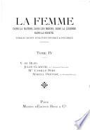 La femme dans la nature, dans les mœurs, dans la légende, dans la société
