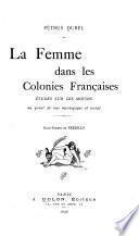 La femme dans les colonies françaises