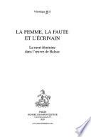 La femme, la faute et l'écrivain