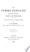 La femme persane jugée et critiquée