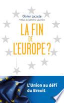 La fin de l'Europe ?
