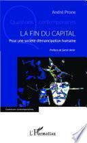 La fin du capital