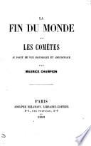 La fin du monde, et Les comètes