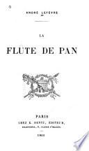 La flute de Pan