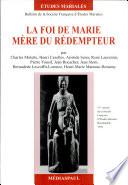 La foi de Marie, Mère du Rédempteur