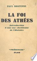 La foi des athées