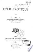 La folie érotique