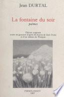 La fontaine du soir
