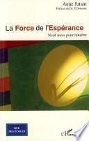 La force de l'espérance