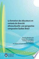 La Formation des éducateurs en Contexte de Diversité Ethnoculturelle