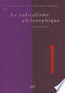 La formation du radicalisme philosophique. Tome 3