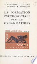 La formation psychosociale dans les organisations