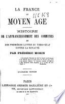 La France au moyen âge