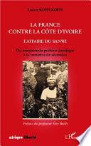 La France contre la Côte d'Ivoire