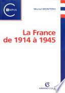 La France de 1914 à 1945