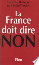 La France doit dire non