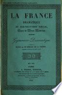 La France dramatique au dix-neuvième siècle