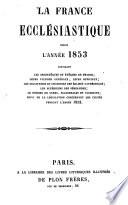 La France ecclésiastique