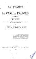 La France et le Canada français