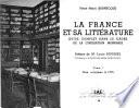La France et sa littérature