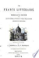 La France littéraire