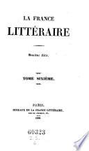 La France litteraire