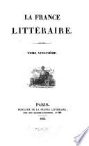 La France littéraire
