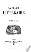 La France littéraire