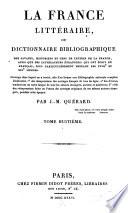 La France littéraire,