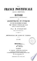 La France pontificale (Gallia Christiana)