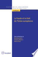 La fraude et le droit de l'Union européenne
