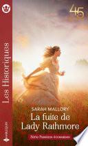Livre La fuite de Lady Rathmore