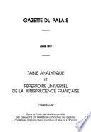 La Gazette du Palais