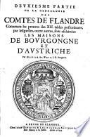 La Genealogie Des Comtes De Flandres