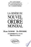 La genèse du nouvel ordre mondial