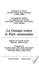 La Gestapo contre le Parti communiste