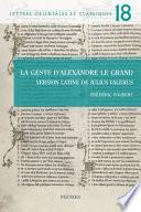 La Geste D'alexandre Le Grand